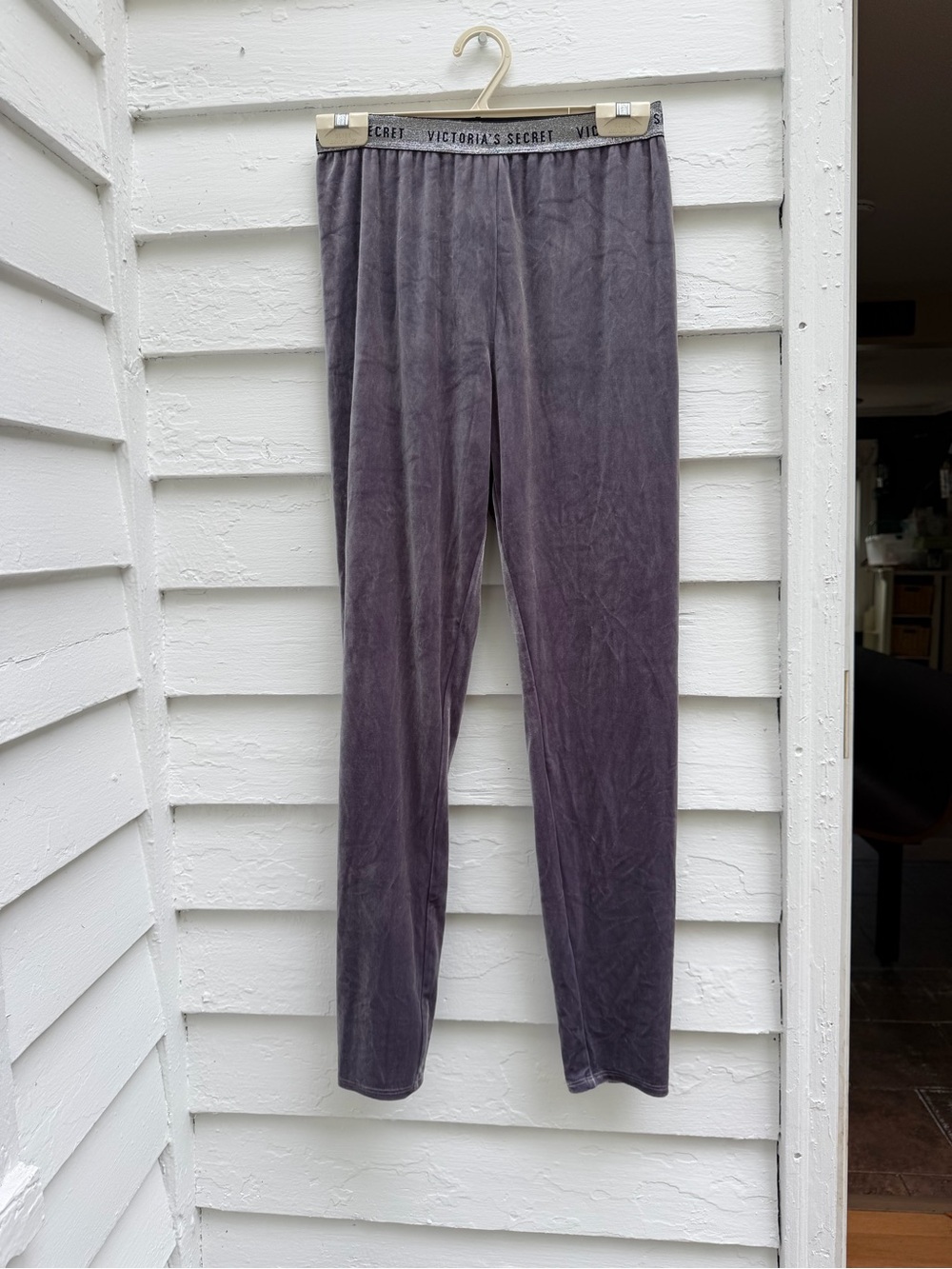 Victoria's Secret Velour - Purple Shiny Velvety PJ Pants